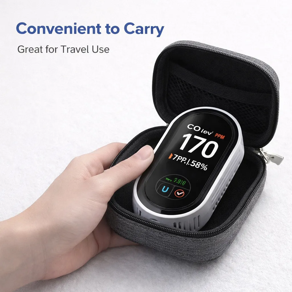 🔌 US Plug Carbon Monoxide Detector 🔥Every Home Needs