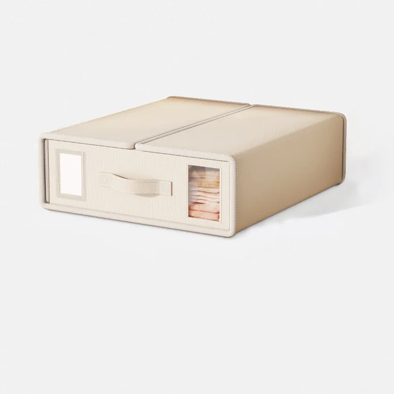 Bedding Storage Organizer: Reclaim your bedroom space with reinforced handles and clear windows that make finding your spare quilts effortless. 🏠🛌