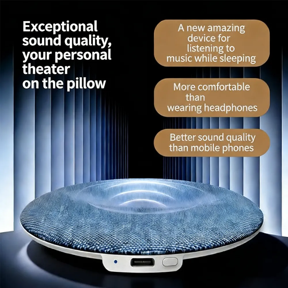 🌠Bluetooth Pillow Speaker for Sleep 😴