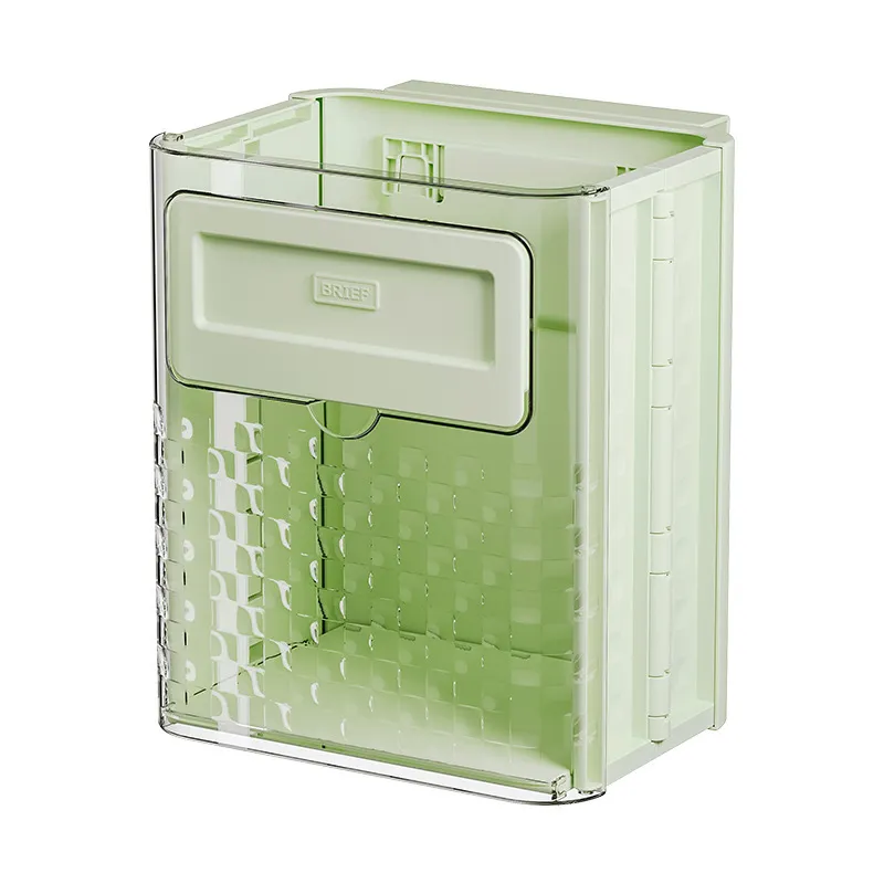 Foldable Wall-Mounted Trash Bin