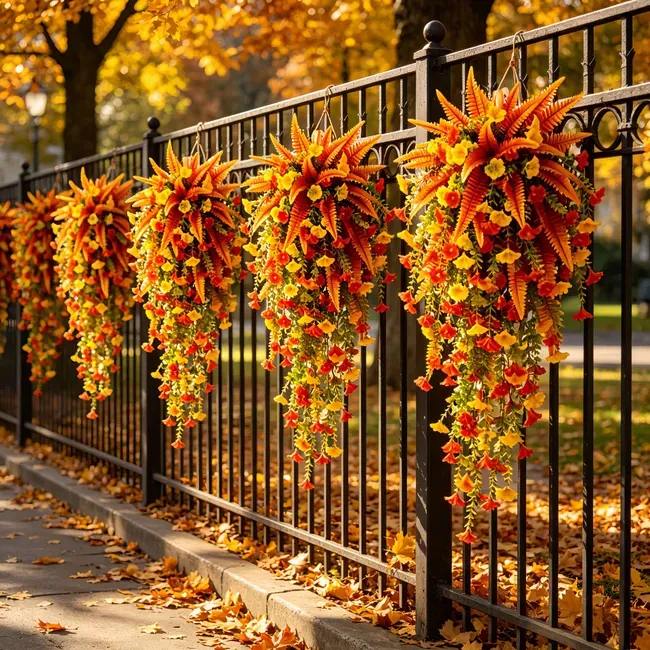 Autumn Harvest Hanging Floral Swag