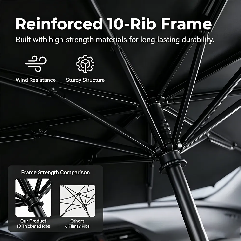 ☀️ Car Windshield Sun Shade Umbrella