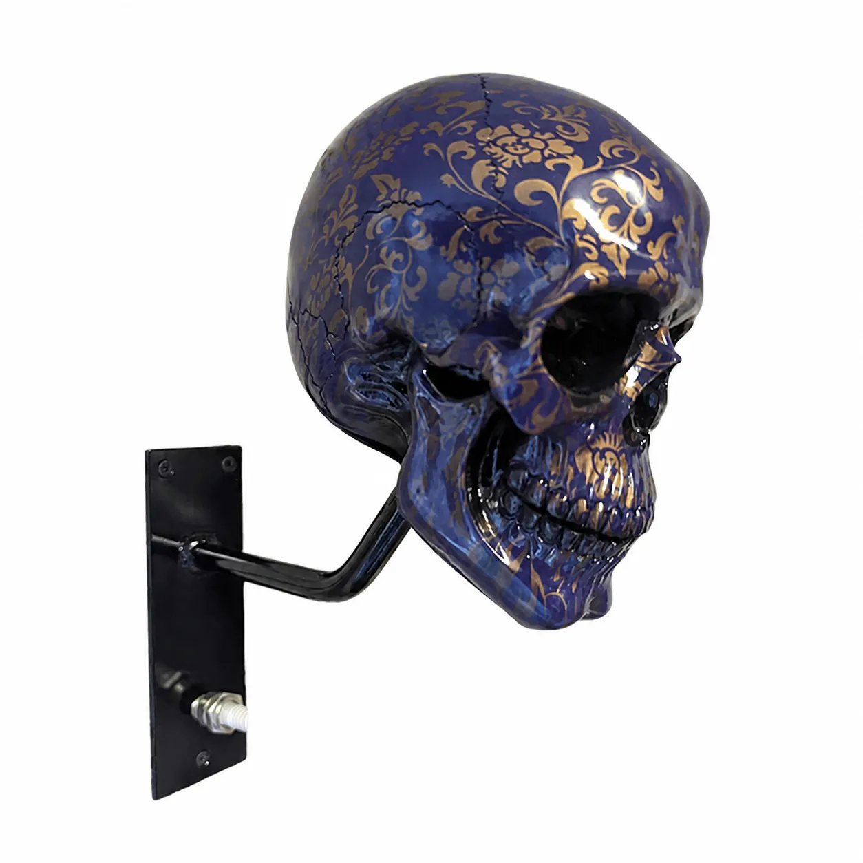 Skull Helmet & Gear Wall Mount