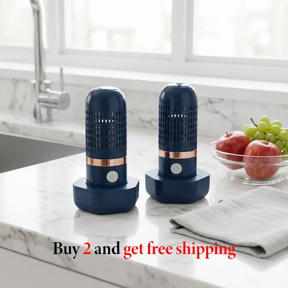 Portable Ultrasonic Fruit & Vegetable Washer – Wireless USB Rechargeable Food Purifier