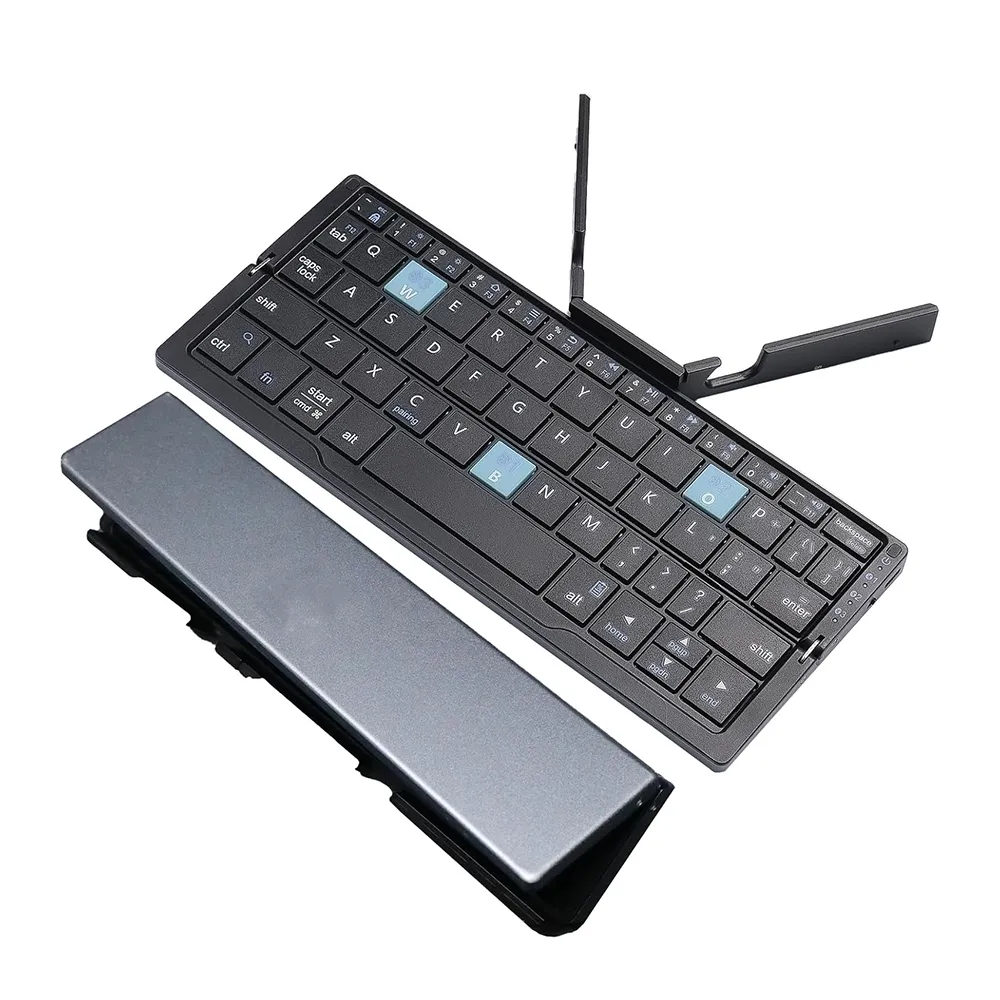 ⌨️ Foldable Bluetooth Keyboard with Magnetic Stand