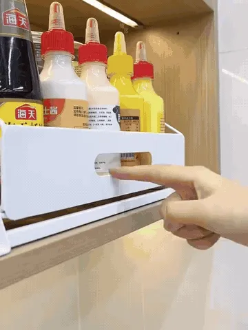 3-Tier Pull-Down Cabinet Spice Rack