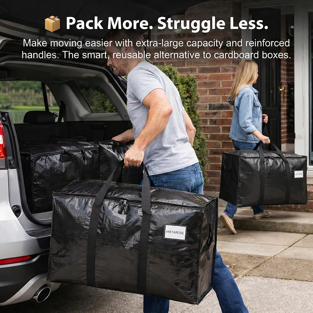 📦 Heavy-Duty Storage Bags: Protect your seasonal bedding from dust and moisture with these tear-resistant totes.