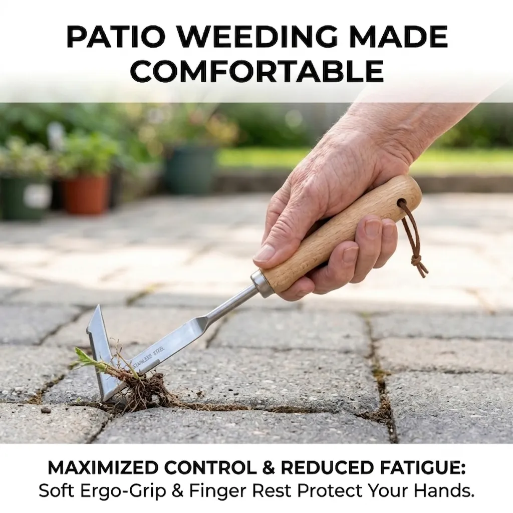 🌿 Patio Crack Weeding Tool