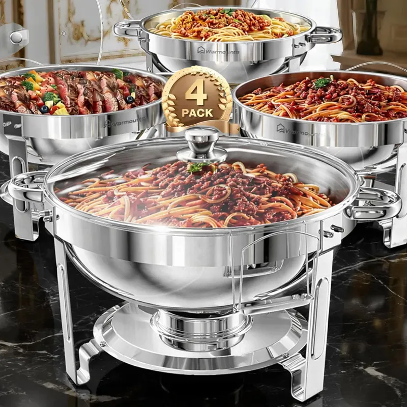 🍽️ Stainless Steel Chafing Dish Buffet Set 🔥🔥