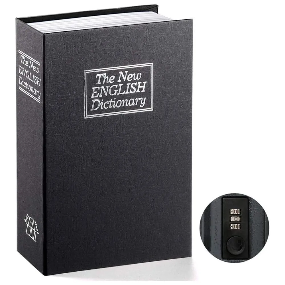 🔐Secret Hidden Dictionary Book Safe with Combination Lock
