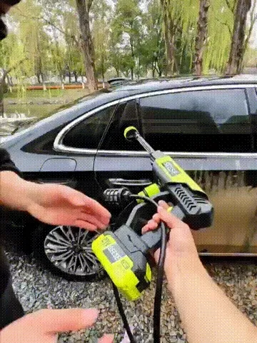 💦Wireless Car Wash Machine: Wash your car anywhere without dragging heavy hoses or finding outlets. 🚗
