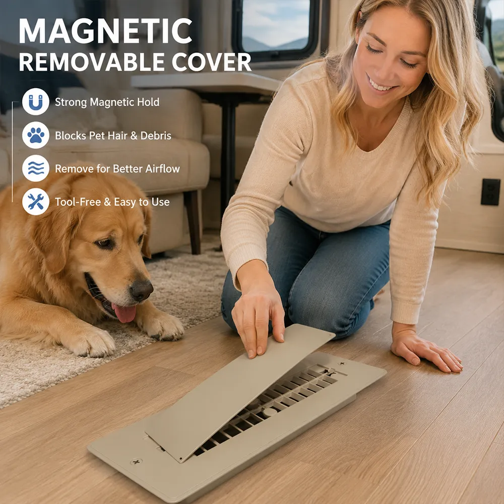 🏡 Heavy-Duty RV Floor Vent Cover