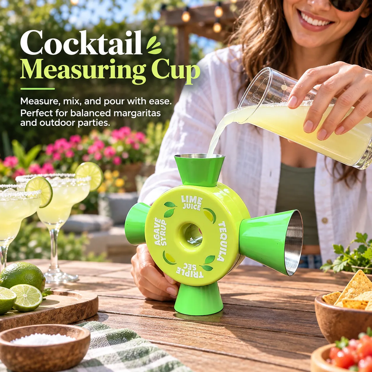 4-Way Margarita Cocktail Jigger