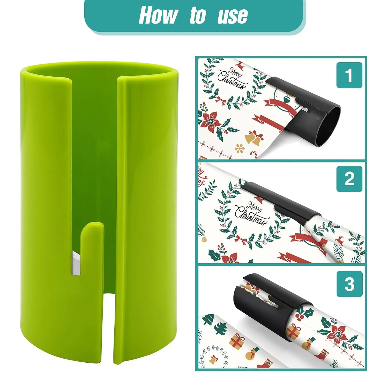 Smooth-Glide Wrapping Paper Cutter