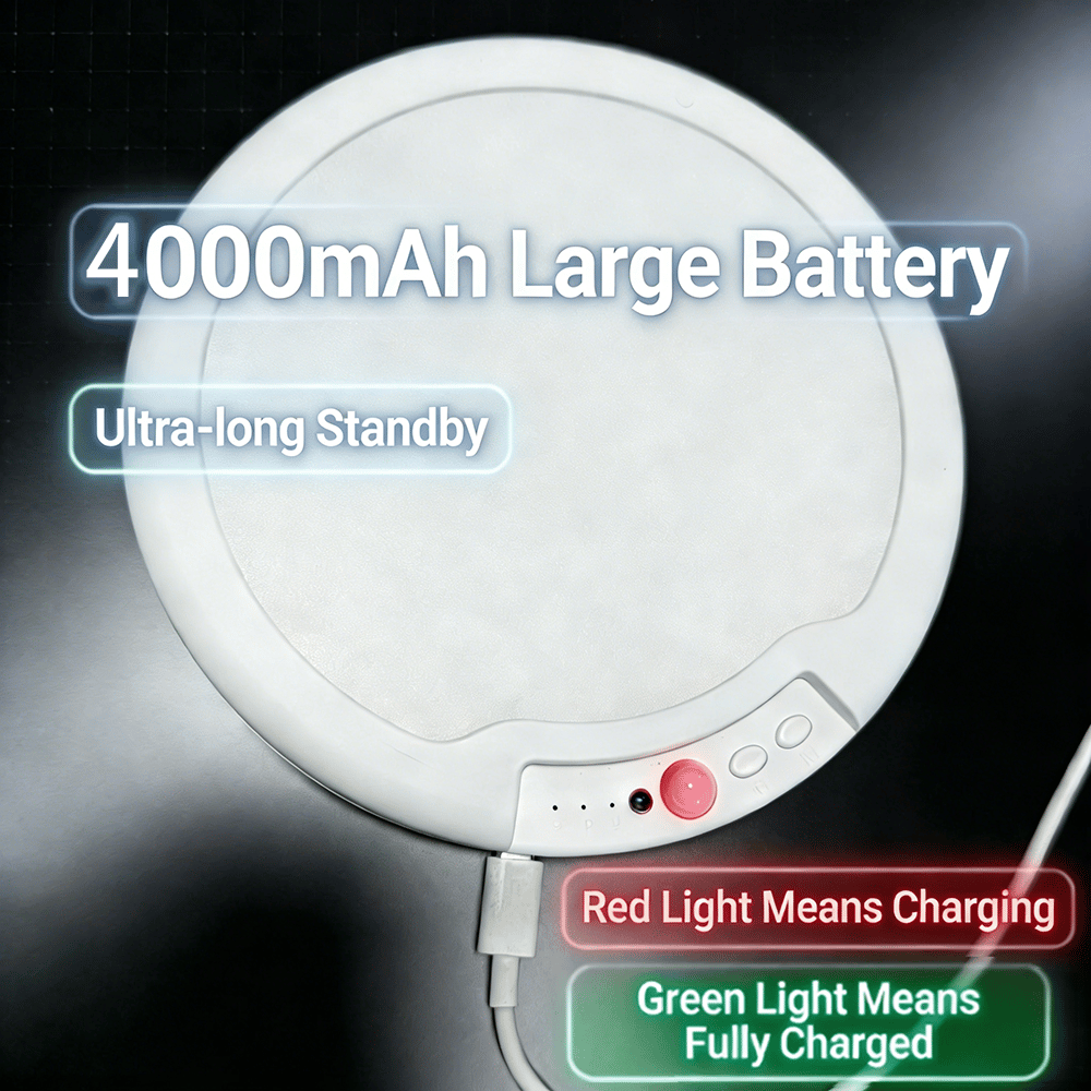 Rechargeable Motion Sensor LED Ceiling Light