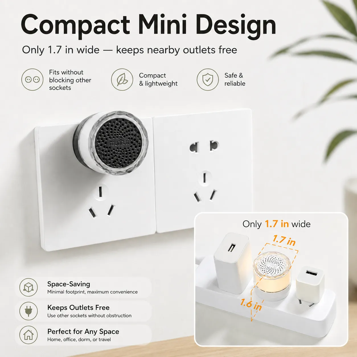 Light-Up Wireless Doorbell & Plug-In Chime