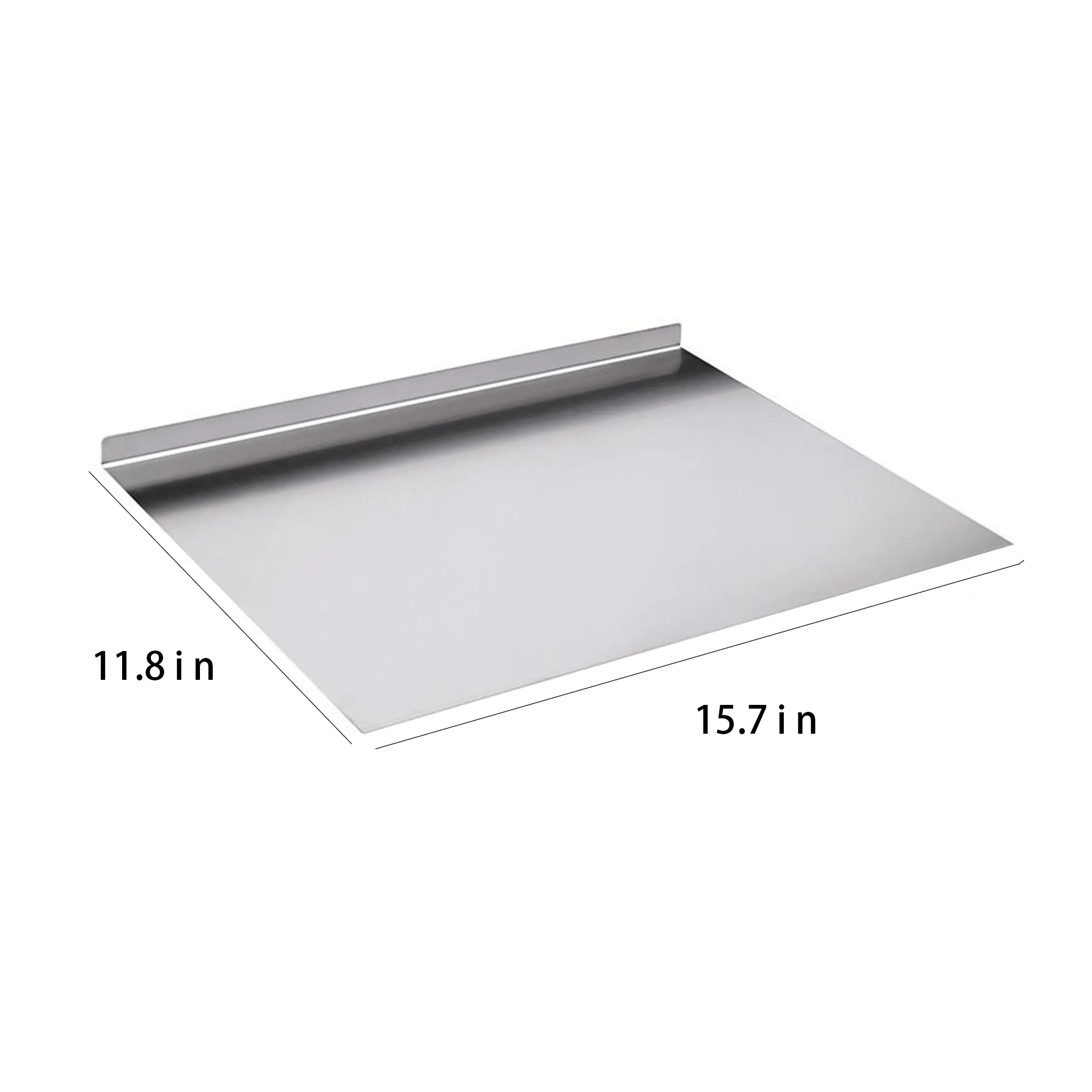 🔪Stainless Steel Cutting Board: Protect your family’s health with a non-porous, odor-resistant surface that never cracks.