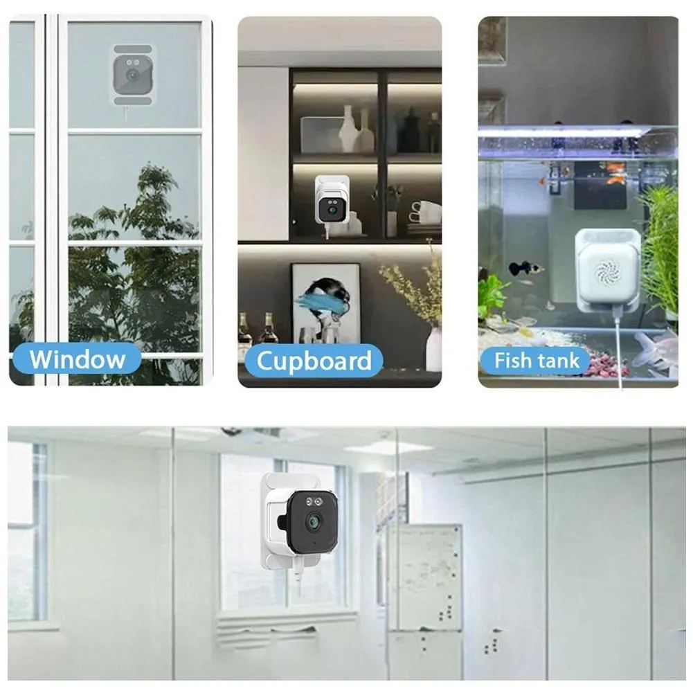 2K Window Security Camera with Full-Color Night Vision