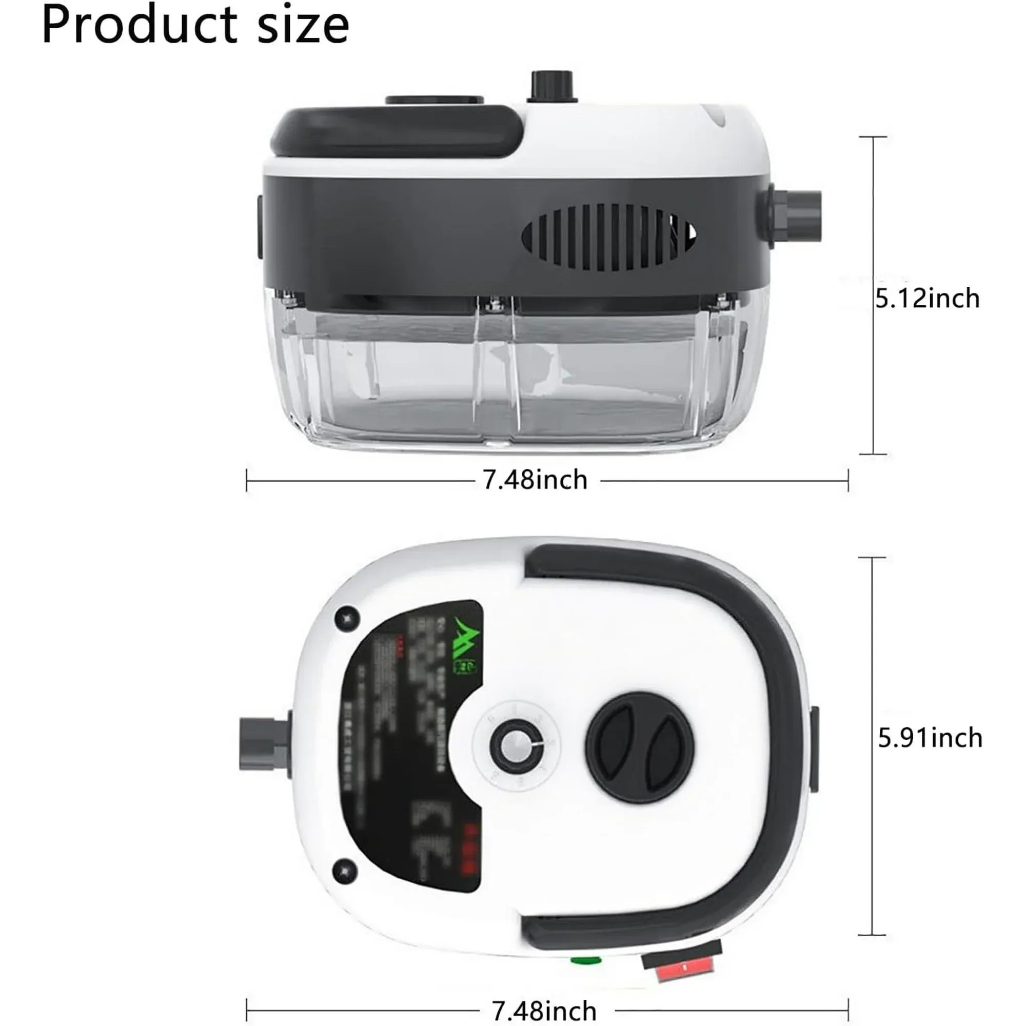 💨 High Pressure Steam Cleaner (2500W)