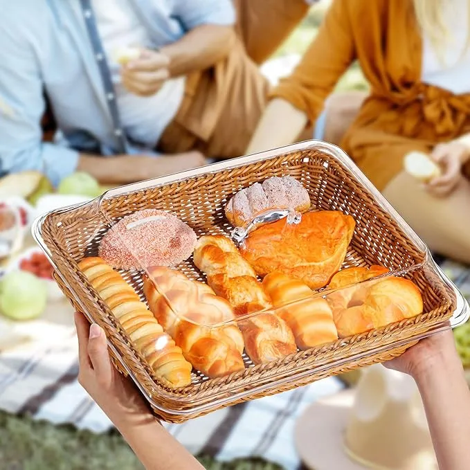 Woven Serving Basket: Display your pastries beautifully while keeping them fresh and protected from outdoor pests. 🥐
