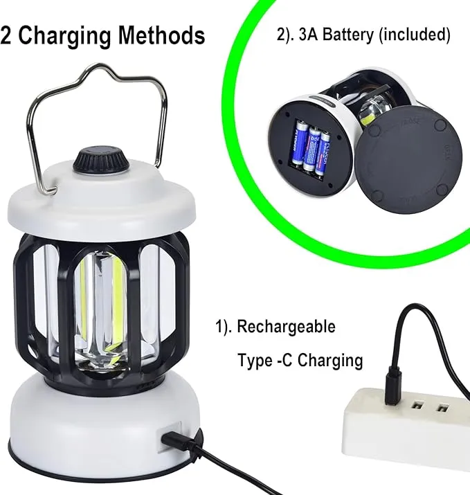 🏕️ Rechargeable Camping Lantern