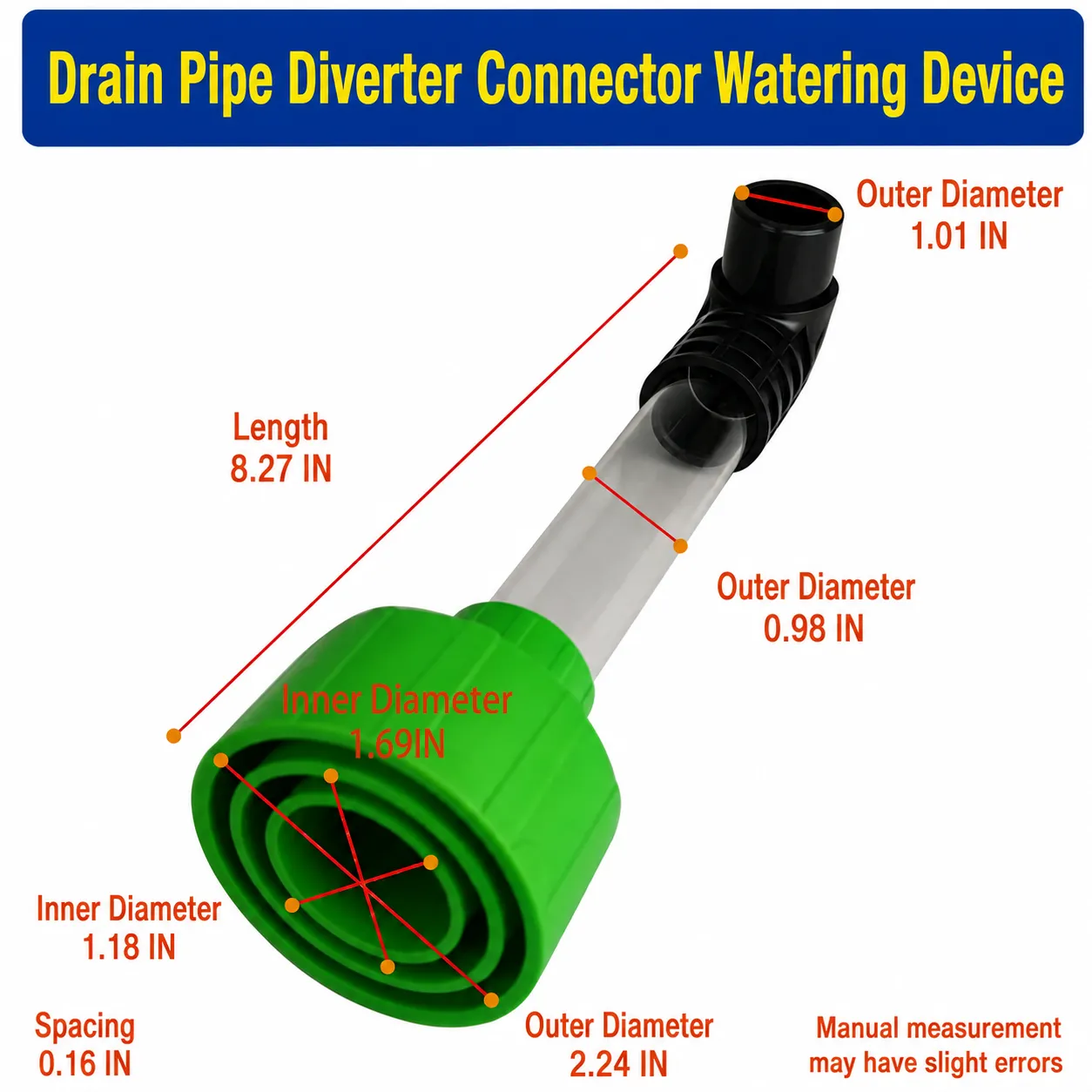 ❄️ Air Conditioner Drain Pipe Cleaner Adapter