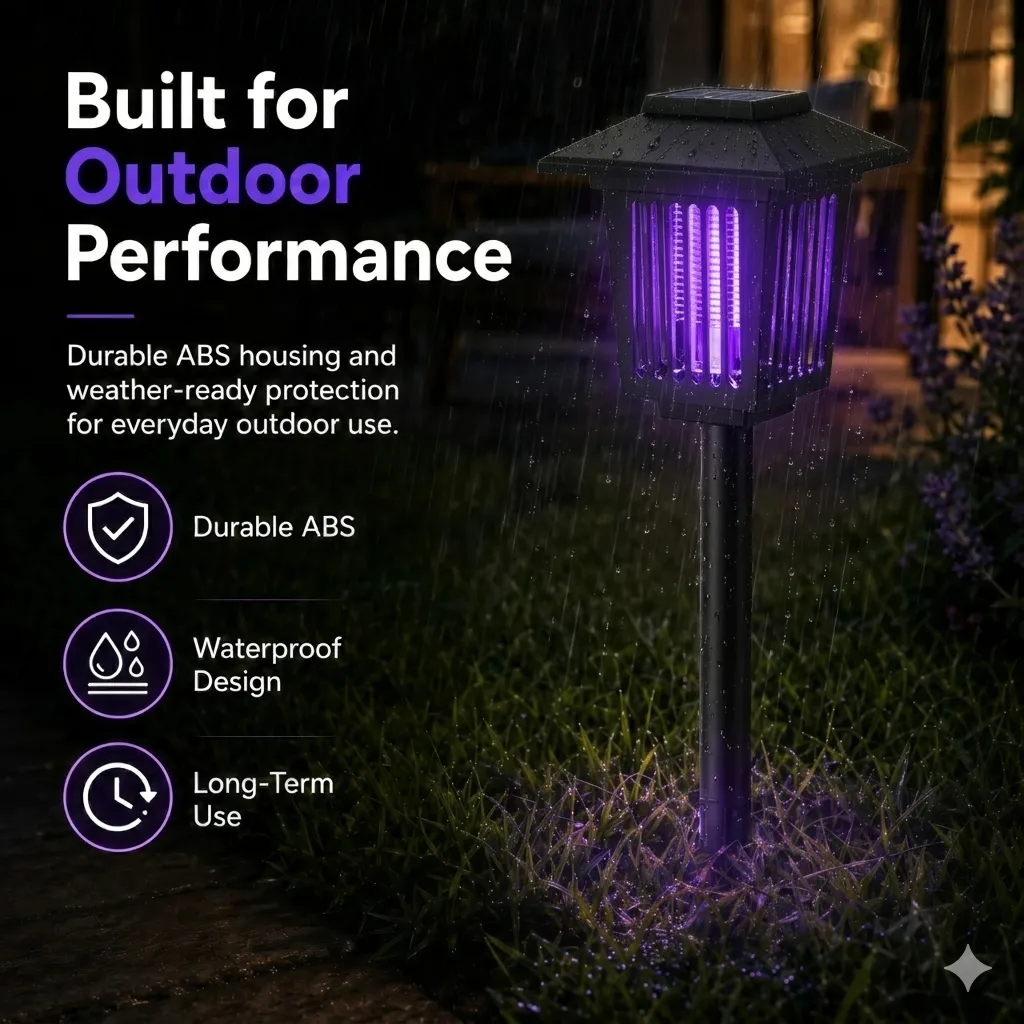 🦟Solar Mosquito Zapper Path Light