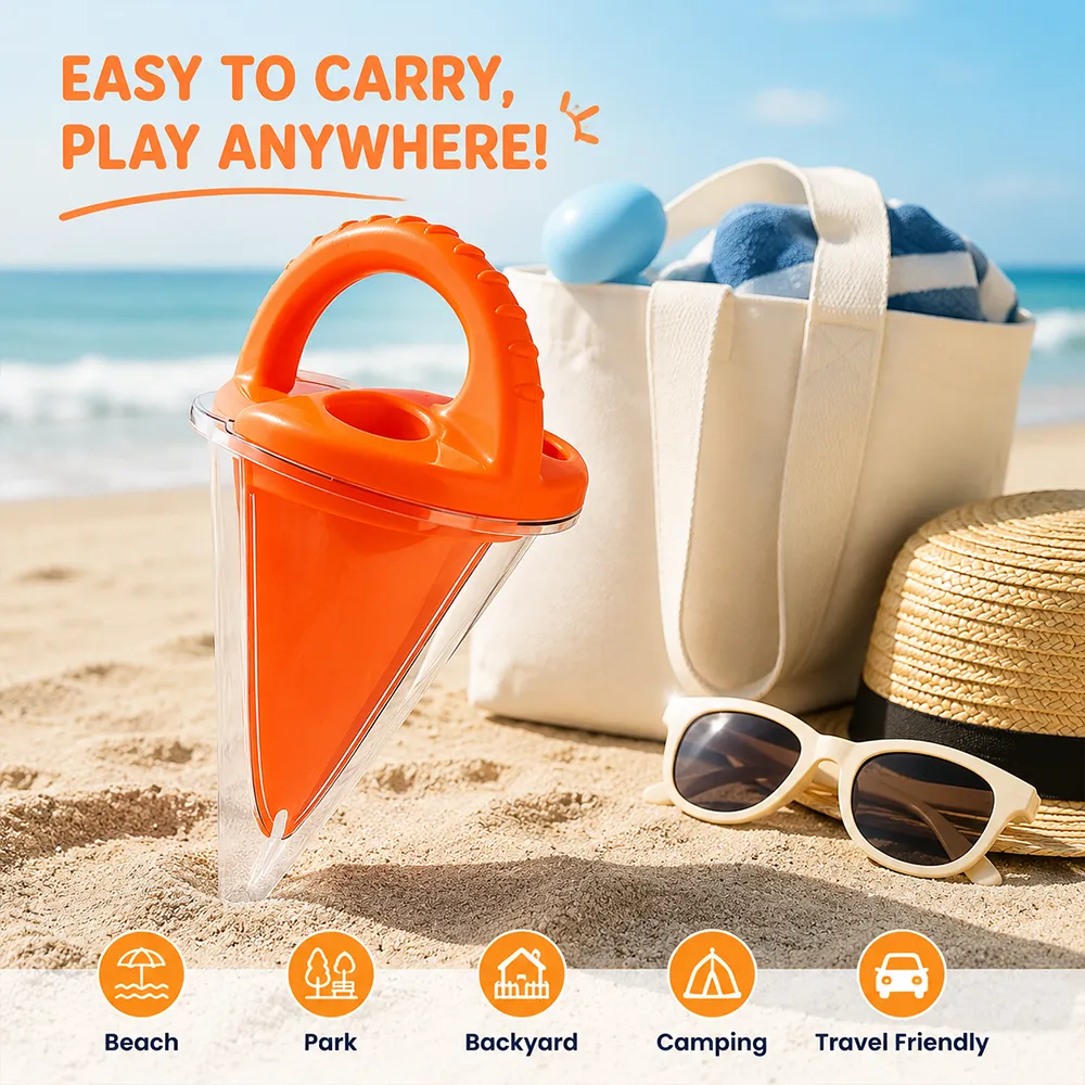 🏖️ Creative Sand & Water Spilling Funnel Toy