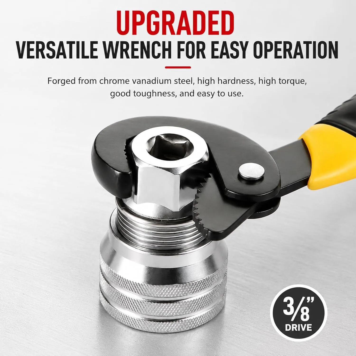 🔧 Universal Adjustable Socket Wrench