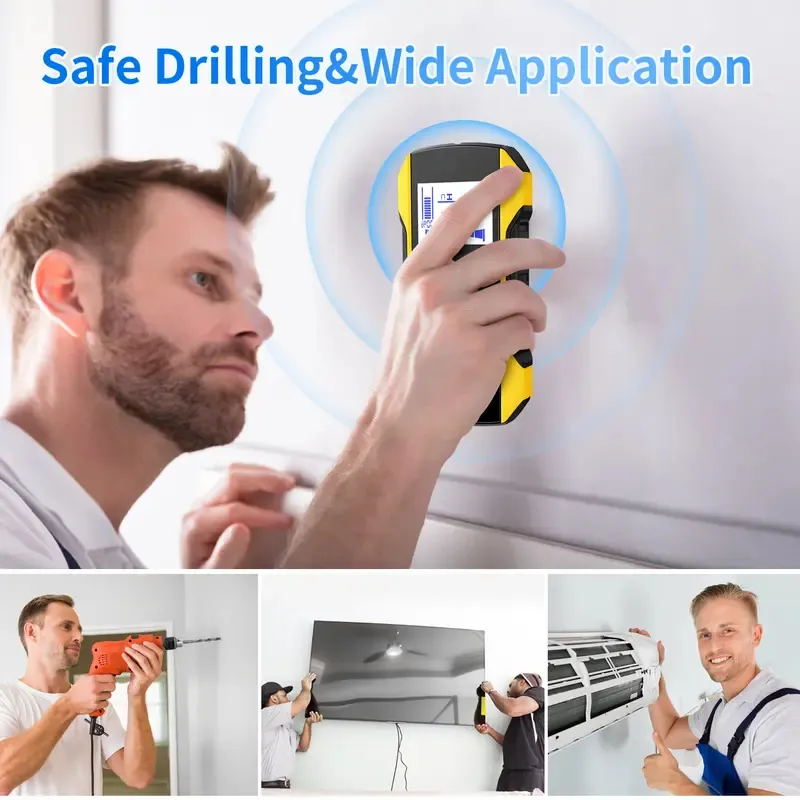 Precision Wall Scanner With Positioning Hole: Stop drilling blindly