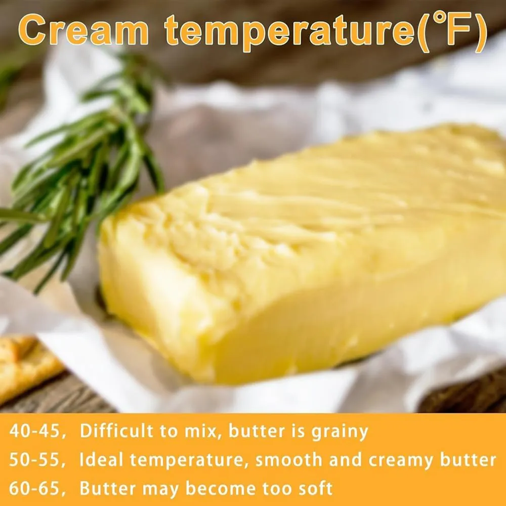 🧈 Hand-Crank Butter Maker: Skip the store-bought additives and enjoy pure, homemade flavor. 🥖