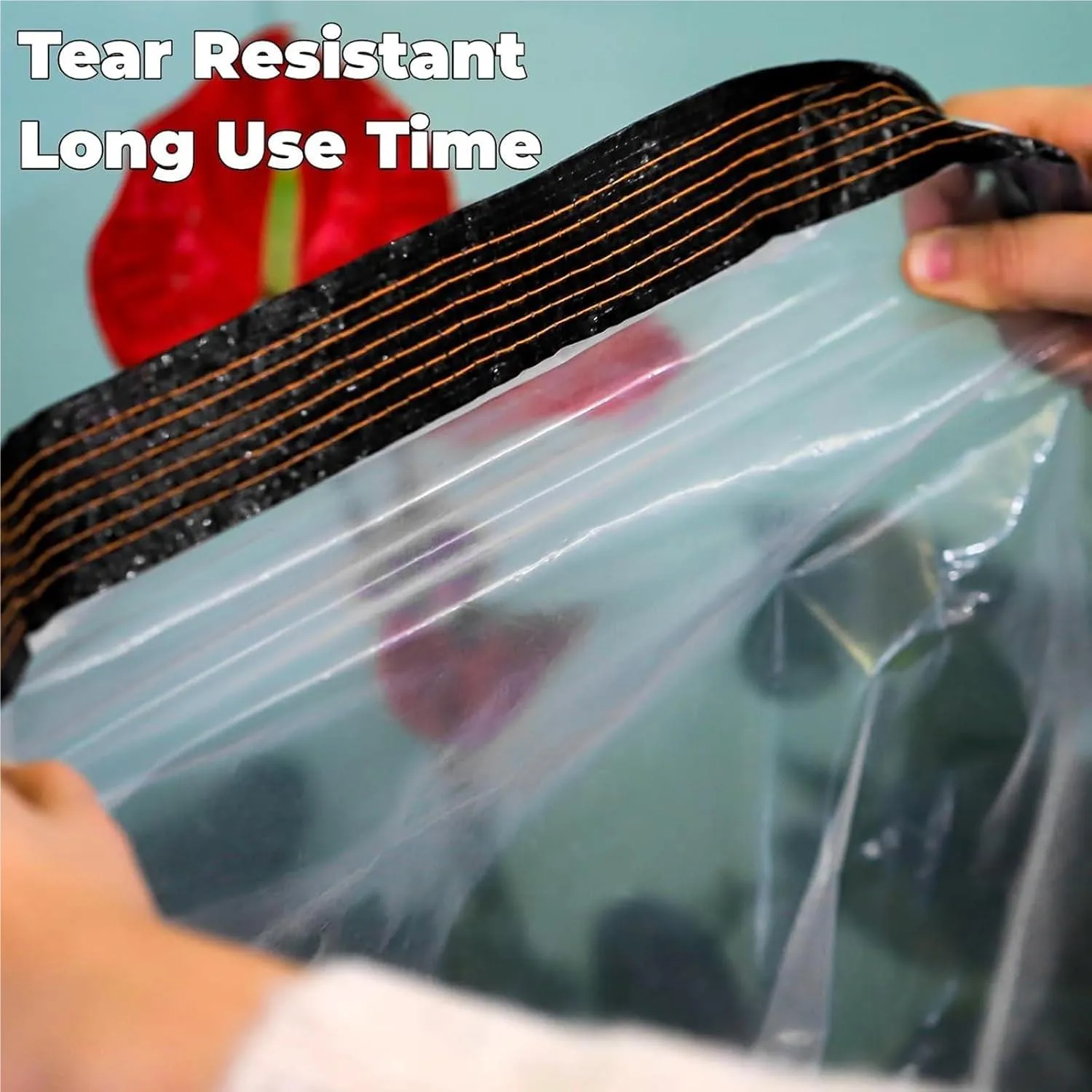 Clear-View All-Weather PE Tarp