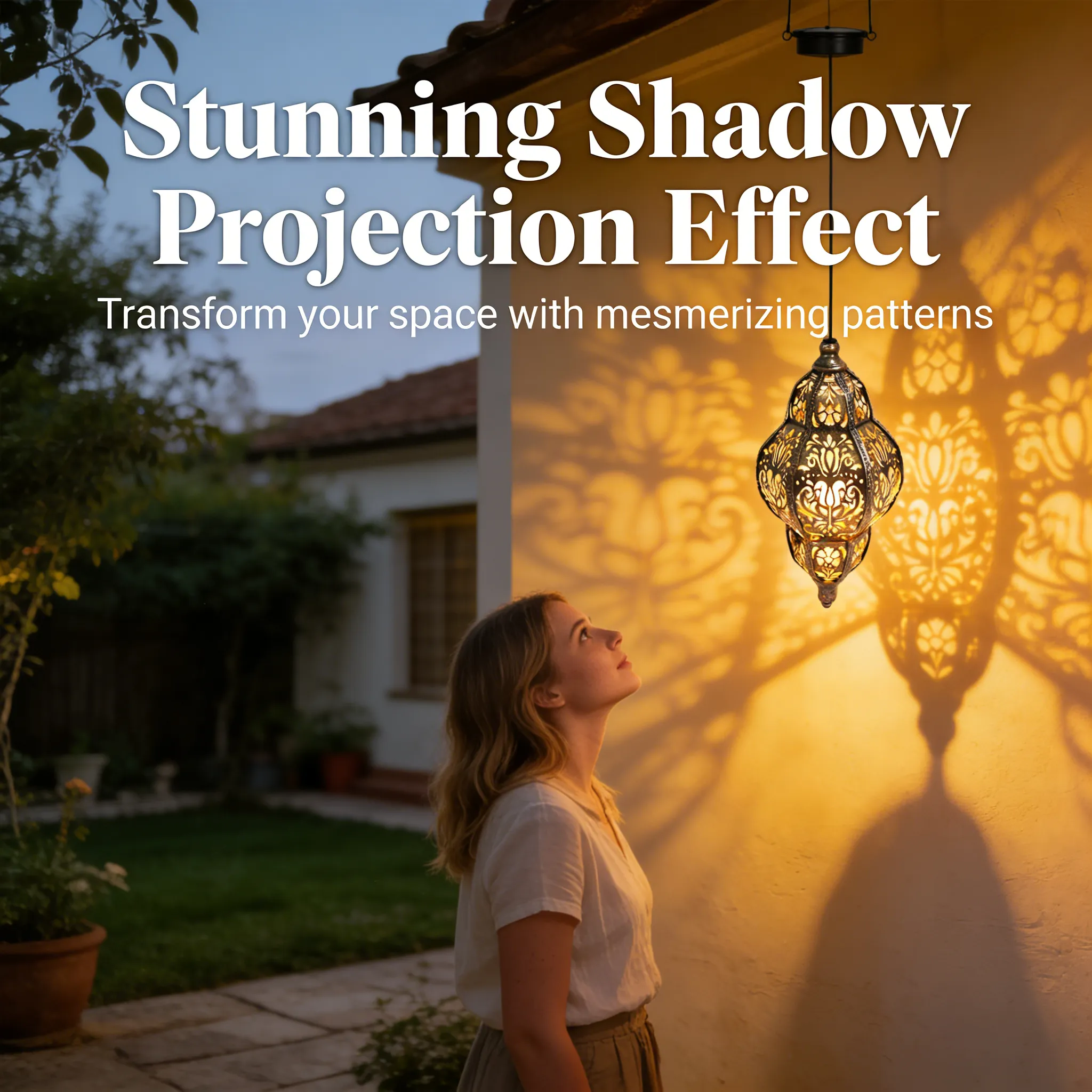 Baroque Solar Lantern: Enhance your garden’s nighttime elegance with vintage patterns that require zero wiring or maintenance. 🏺