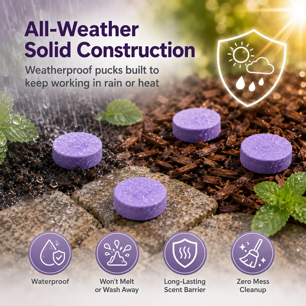 🌿 All-Natural Peppermint & Cinnamon Pest & Rodent Repellent Pucks