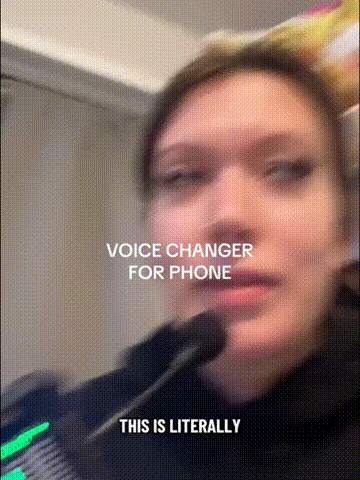 Professional Voice Changer in action