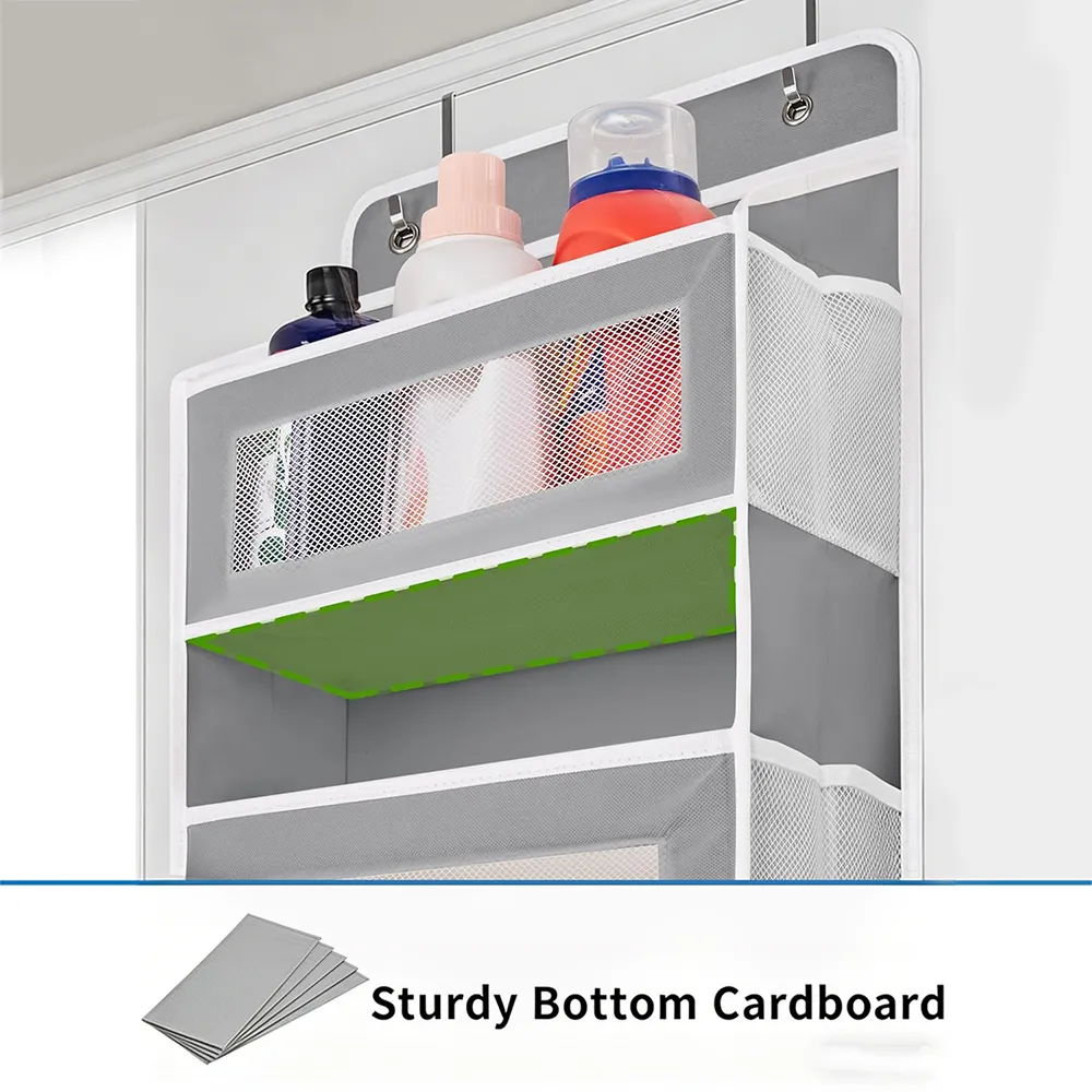 Door Hanging Storage: Turn unused door space into a neat pantry or closet without any drilling. 🚪