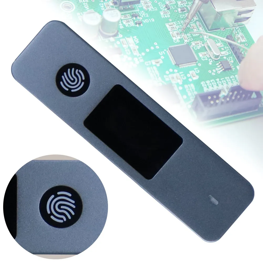 SecureTouch Visual Fingerprint M.2 SSD Enclosure