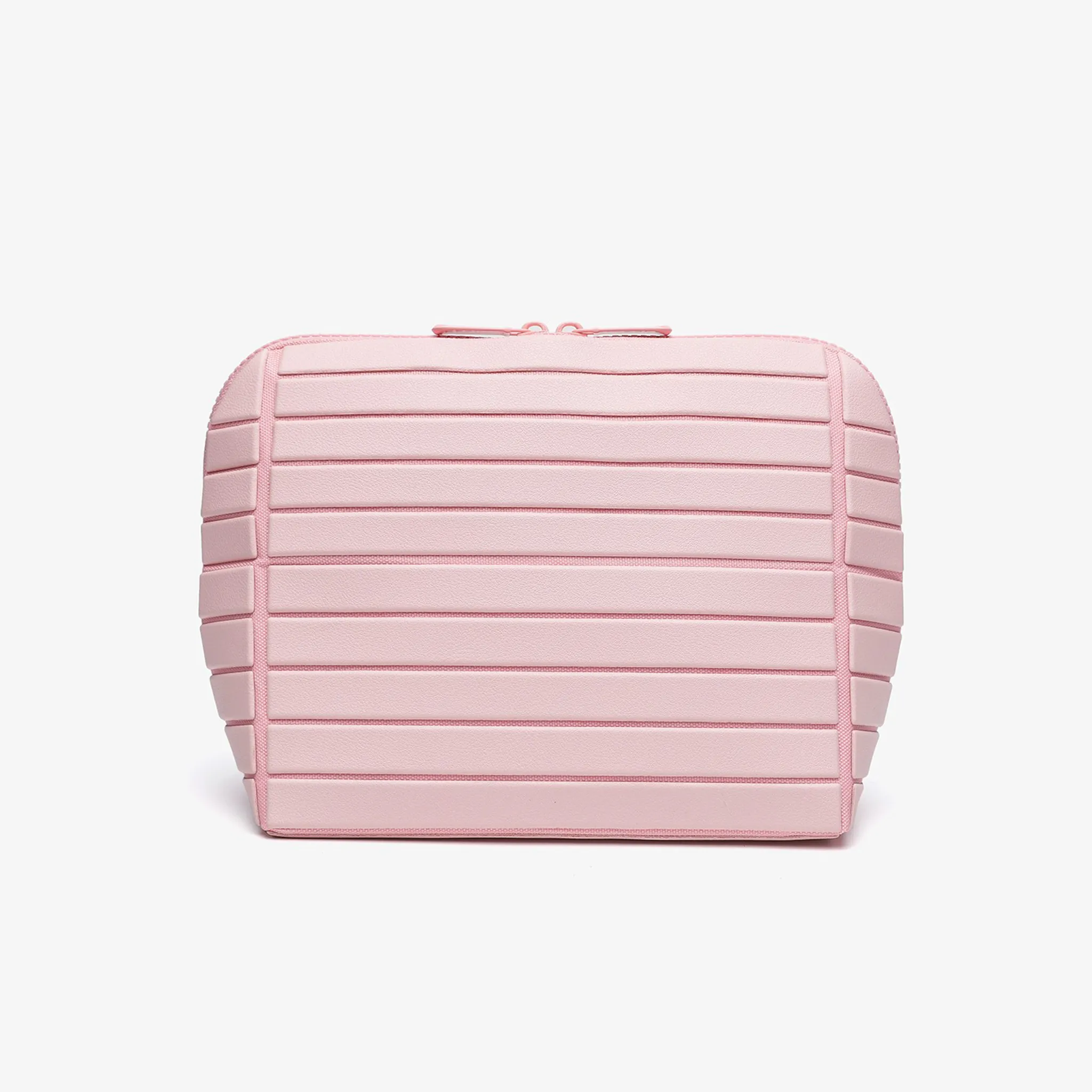 👝Striped Shell Cosmetic Bag