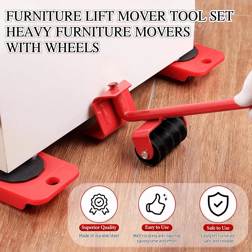 🛠️ Furniture Lift Mover Tool Set