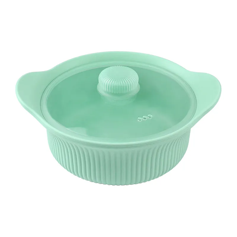 🍲Silicone Steamer Pot: Cook healthy, nutrient-rich meals in minutes using your microwave or oven.