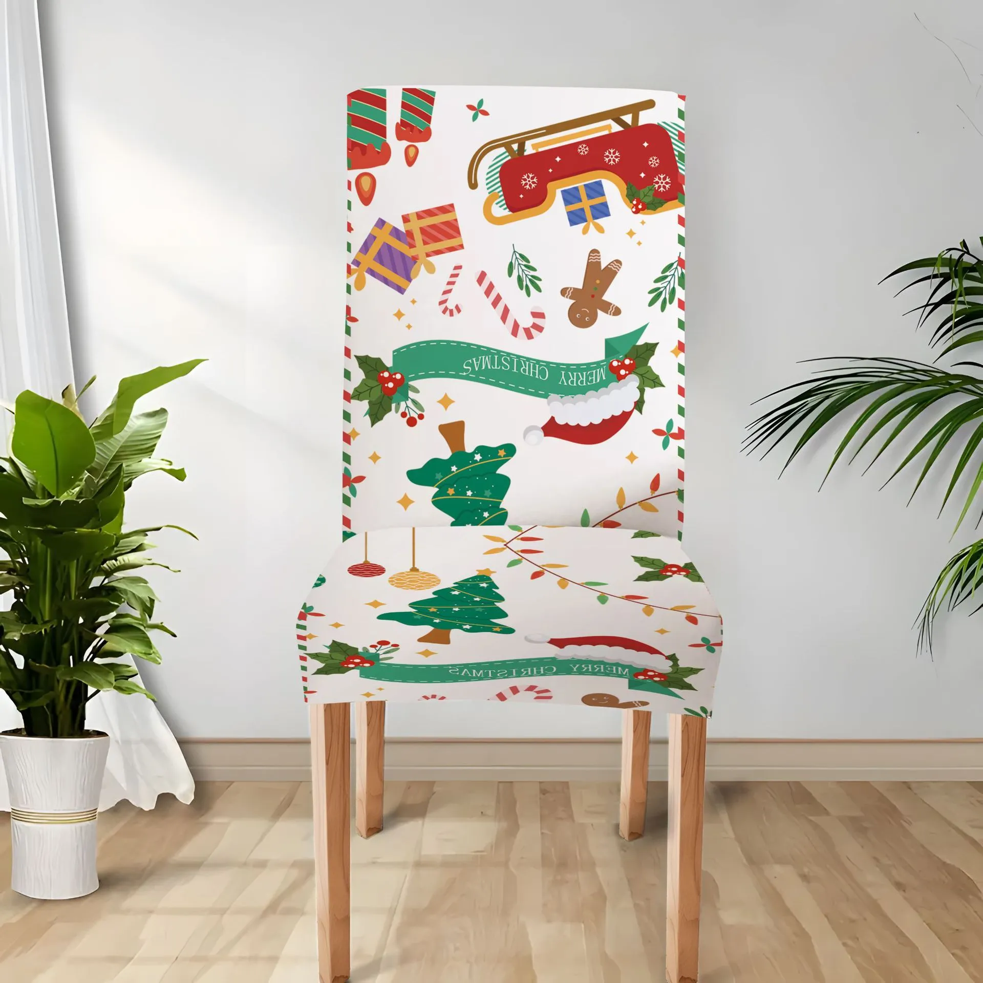 Christmas Stretch Dining Chair Covers