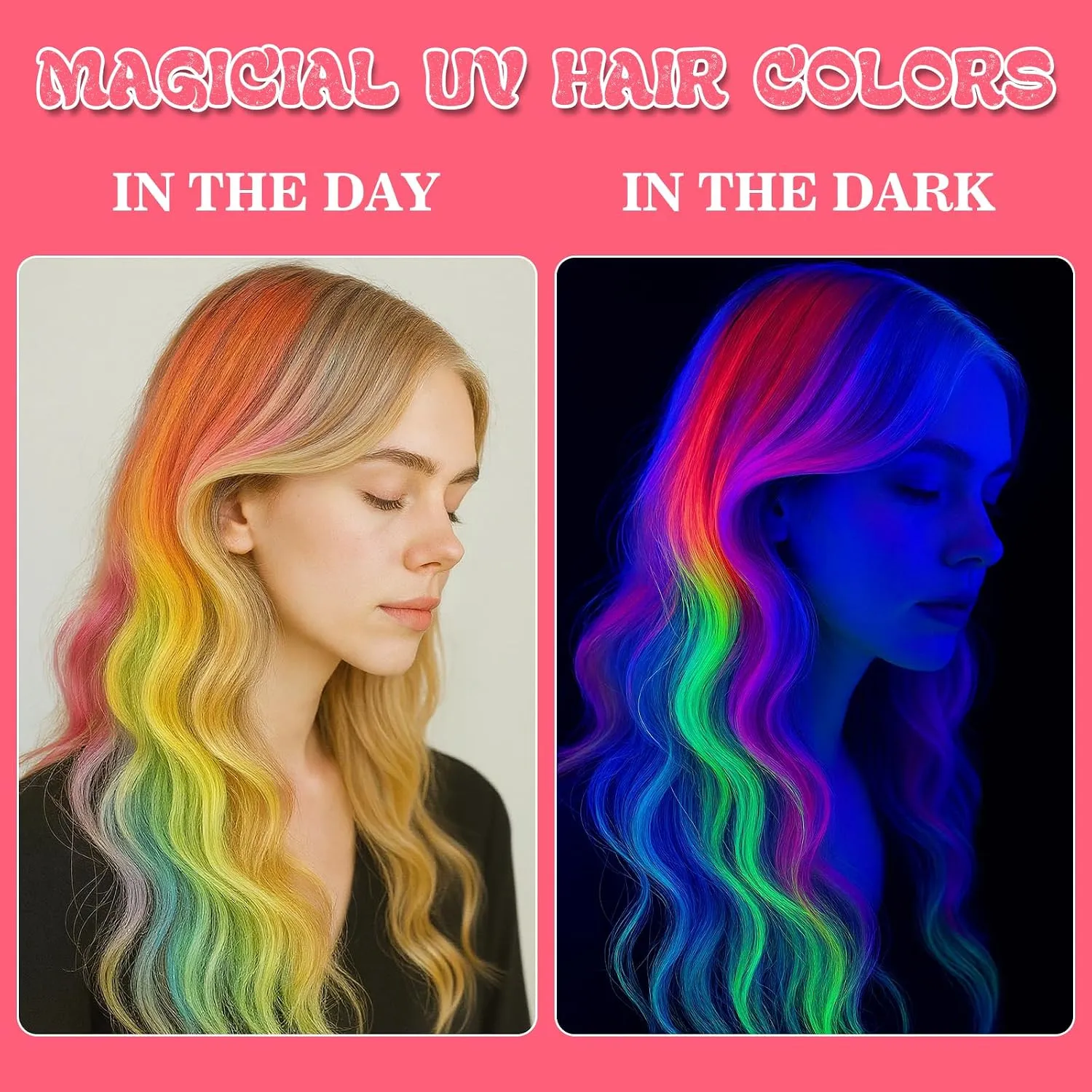 12-Color Temporary Hair Chalk Set
