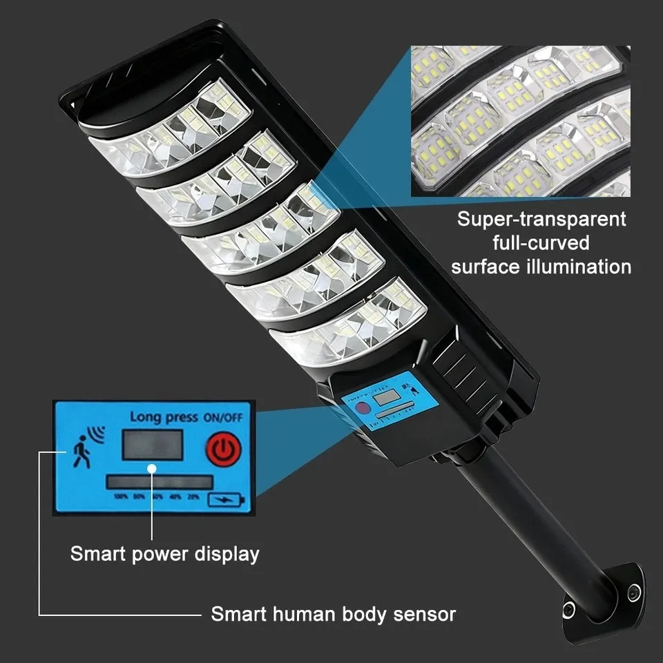 Solar Motion Sensor Courtyard Light - Automatic Outdoor Illumination