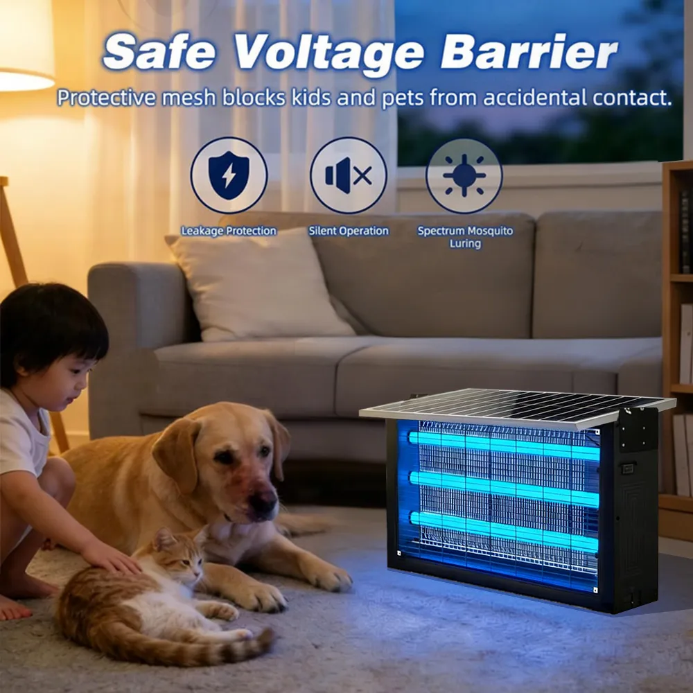 🦟 Solar Bug Zapper Outdoor