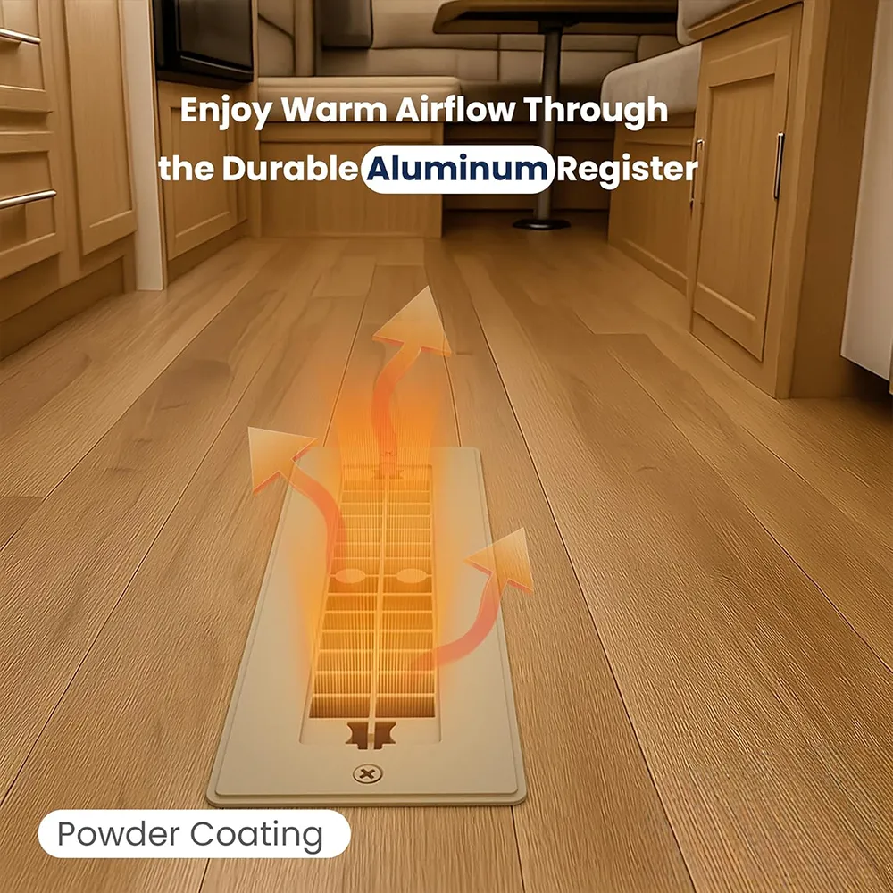 🏡 Heavy-Duty RV Floor Vent Cover