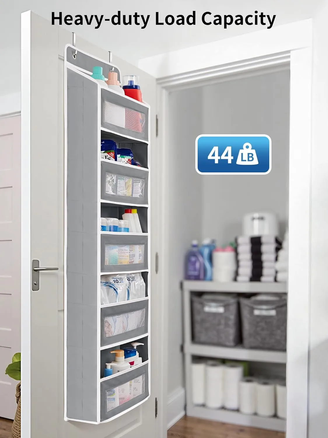 🧸Door Hanging Storage Rack - 5+5 Pockets for Everyday