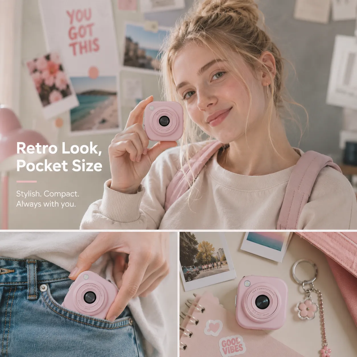 📸Mini Retro Digital Camera