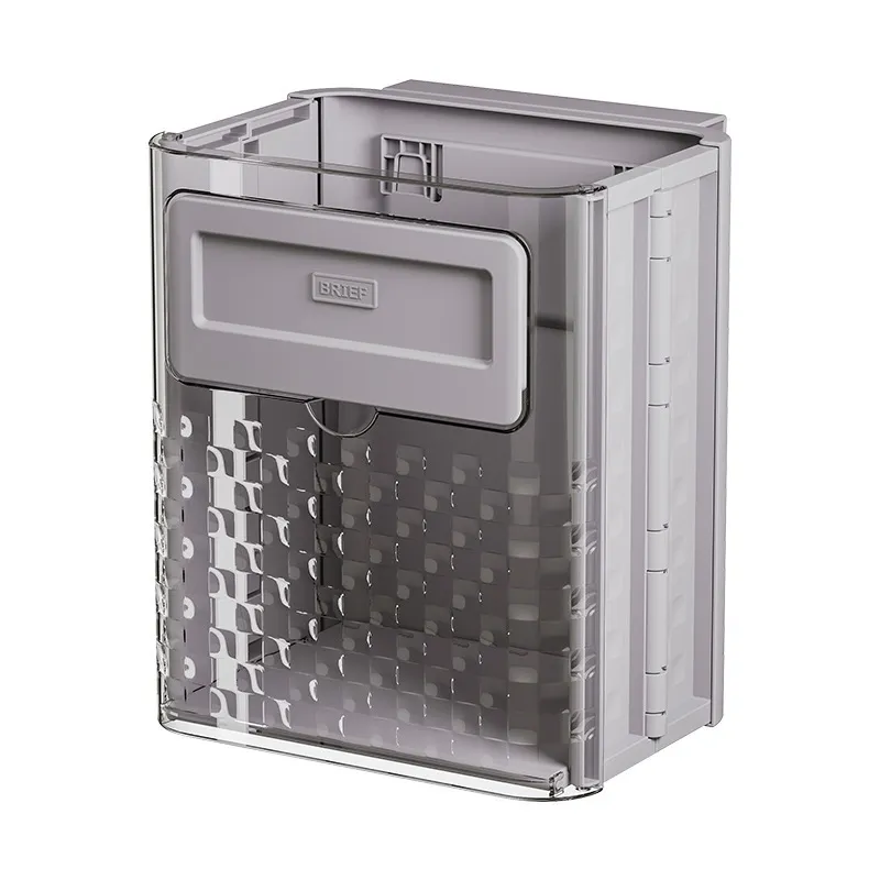 Foldable Wall-Mounted Trash Bin