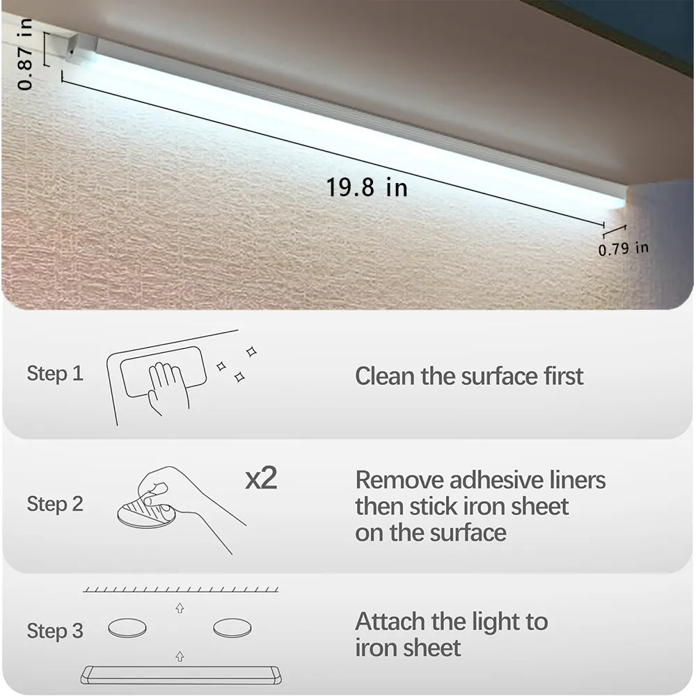 💡 Magnetic Cabinet Light: End the struggle of searching through dark pantries or closets with hands-free illumination. 🔦