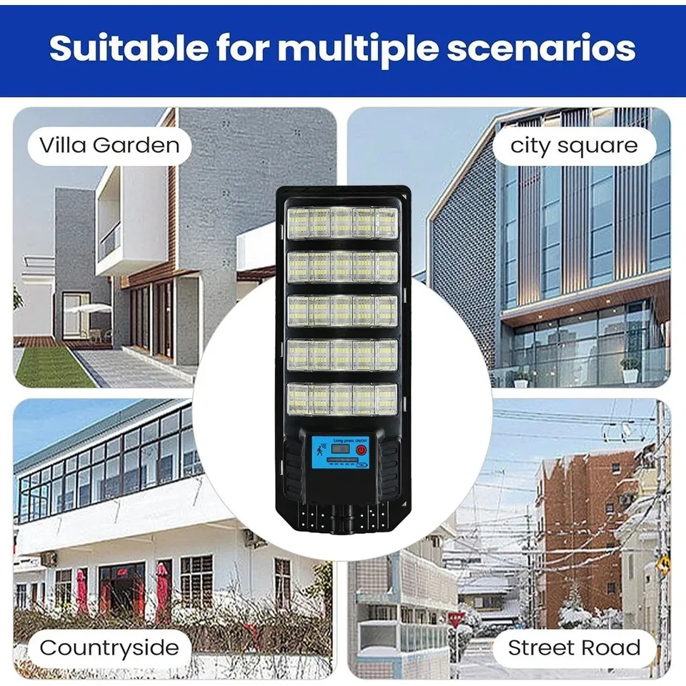 Solar Motion Sensor Courtyard Light - Automatic Outdoor Illumination